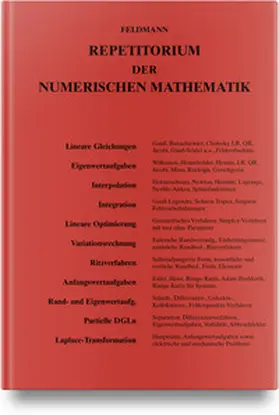 Feldmann |  Repetitorium der Numerischen Mathematik | Buch |  Sack Fachmedien