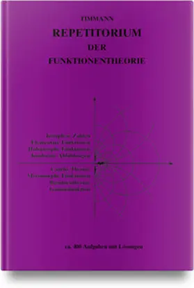 Timmann |  Repetitorium der Funktionentheorie | Buch |  Sack Fachmedien