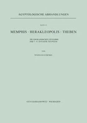 Schenkel |  Memphis. Herakleopolis. Theben | Buch |  Sack Fachmedien