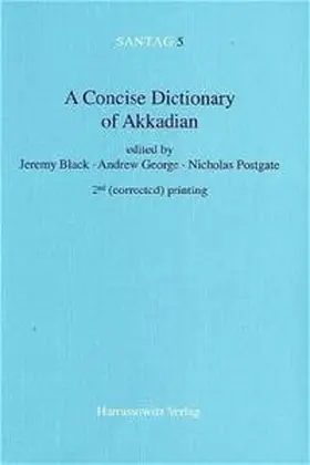 Black / George / Postgate |  A Concise Dictionary of Akkadian | Buch |  Sack Fachmedien