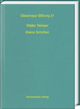 Neisser / Das |  Kleine Schriften | Buch |  Sack Fachmedien