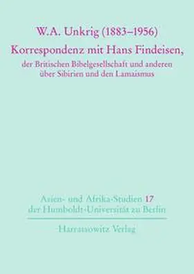 Walravens |  W.A. Unkrig (1883-1956) | Buch |  Sack Fachmedien
