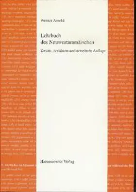 Arnold |  Lehrbuch des Neuwestaramäischen | Buch |  Sack Fachmedien