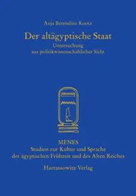 Kootz |  Der altägyptische Staat | Buch |  Sack Fachmedien