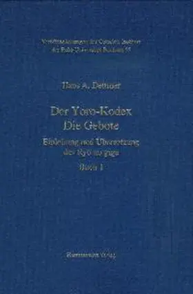 Dettmer |  Der Yoro-Kodex. Die Gebote | Buch |  Sack Fachmedien
