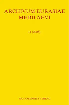 Allsen / Golden / Kovalev |  Archivum Eurasiae Medii Aevi 14 (2005) | Buch |  Sack Fachmedien