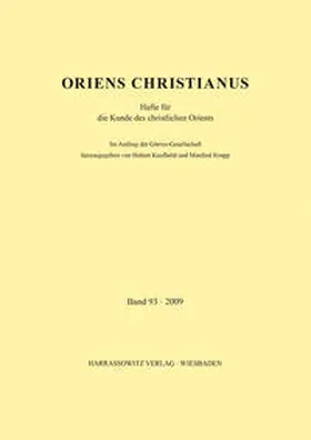 Kaufhold / Kropp |  Oriens Christianus 93 (2009) | Buch |  Sack Fachmedien