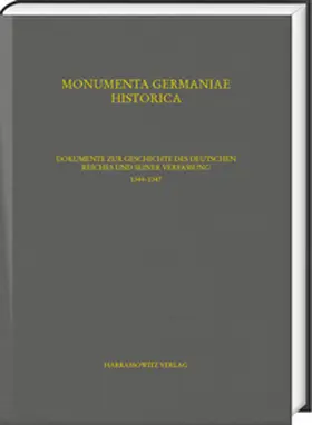 Menzel |  Dokumente zur Geschichte des Deutschen Reiches und seiner Verfassung. (1344–1347) | Buch |  Sack Fachmedien