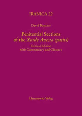 Buyaner |  Penitential Sections of the Xorde Avesta (patits) | Buch |  Sack Fachmedien