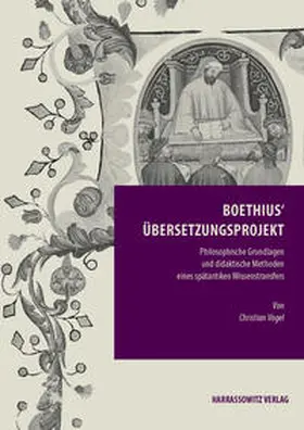 Vogel |  Boethius' Übersetzungsprojekt | Buch |  Sack Fachmedien