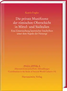Engfer |  Die private Munifizenz der römischen Oberschicht in Mittel- und Süditalien | Buch |  Sack Fachmedien