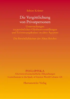 Krämer |  Die Vergöttlichung von Privatpersonen | Buch |  Sack Fachmedien