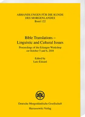 Edzard | Bible Translations – Linguistic and Cultural Issues | Buch | 978-3-447-11655-8 | sack.de