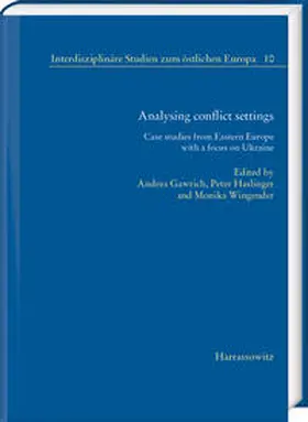 Gawrich / Haslinger / Wingender | Analysing conflict settings | Buch | 978-3-447-11771-5 | sack.de