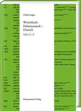 Seeger |  Wörterbuch Palästinensisch - Deutsch | Buch |  Sack Fachmedien
