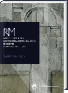 Dally / Zimmermann |  Römische Mitteilungen 130 (2024) | Buch |  Sack Fachmedien
