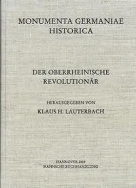 Lauterbach |  Der Oberrheinische Revolutionär | Buch |  Sack Fachmedien