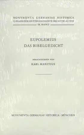 Manitius |  Eupolemius, Das Bibelgedicht | Buch |  Sack Fachmedien