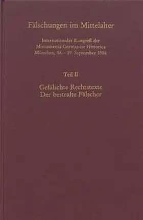  Fälschungen im Mittelalter | Buch |  Sack Fachmedien