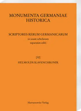 Schmeidler |  Helmolds Slavenchronik | Buch |  Sack Fachmedien