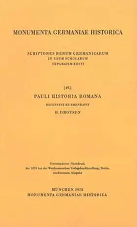 Droysen |  Pauli Historia Romana | Buch |  Sack Fachmedien