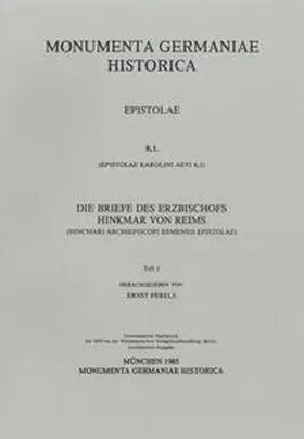 Perels |  Epistolae Karolini aevi (VI). Hincmari archiepiscopi Remensis epistolae | Buch |  Sack Fachmedien