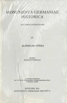 Ehwald |  Aldhelmi Opera | Buch |  Sack Fachmedien