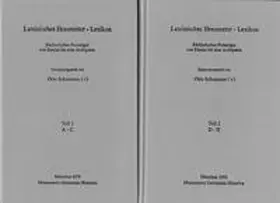  Lateinisches Hexameter-Lexikon. Dichterisches Formelgut von Ennius bis zum Archipoeta | Buch |  Sack Fachmedien