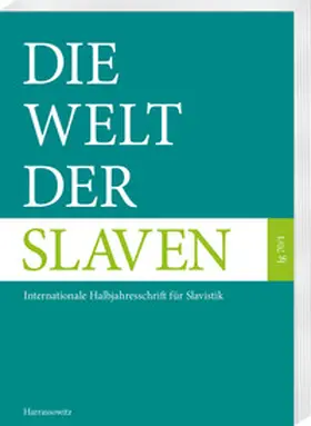 Buncic / Frank / Schahadat |  Die Welt der Slaven 70 (2025) 1 | Buch |  Sack Fachmedien