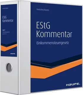 Frotscher |  Kommentar zum Einkommensteuergesetz (EStG) | Loseblattwerk |  Sack Fachmedien