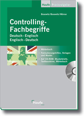 Bosewitz / Wörner |  Controlling-Fachbegriffe Deutsch-Englisch, Englisch-Deutsch | Buch |  Sack Fachmedien