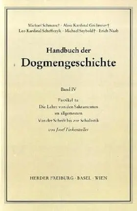 Finkenzeller |  Die Lehre von den Sakramenten im allgemeinen | Buch |  Sack Fachmedien