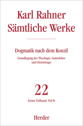 Rahner |  Dogmatik nach dem Konzil | Buch |  Sack Fachmedien