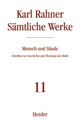 Rahner |  Mensch und Sünde | Buch |  Sack Fachmedien