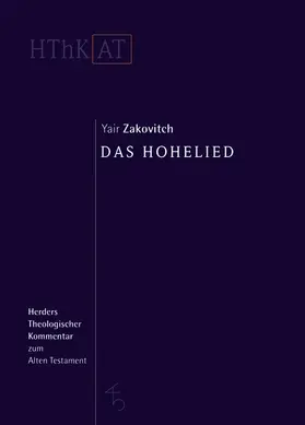 Zakovitch |  Das Hohelied | Buch |  Sack Fachmedien