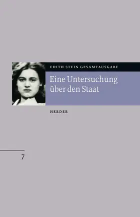 Stein |  Gesamtausgabe 07. Eine Untersuchung über den Staat | Buch |  Sack Fachmedien