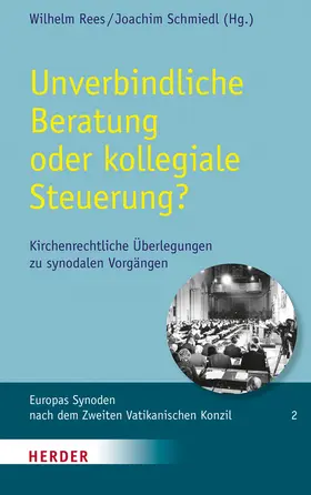 Rees / Schmiedl |  Unverbindliche Beratung oder kollegiale Steuerung? | Buch |  Sack Fachmedien