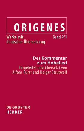 Origenes |  Der Kommentar zum Hohelied | Buch |  Sack Fachmedien
