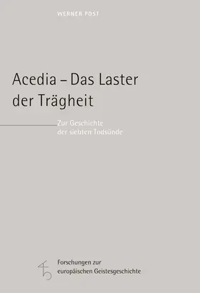 Post |  Acedia - Das Laster der Trägheit | Buch |  Sack Fachmedien