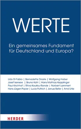 Droste / Di Fabio / Isensee |  Werte | Buch |  Sack Fachmedien