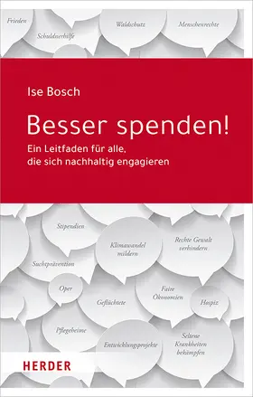 Bosch |  Besser spenden! | Buch |  Sack Fachmedien