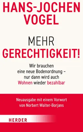 Vogel |  Mehr Gerechtigkeit! | eBook | Sack Fachmedien