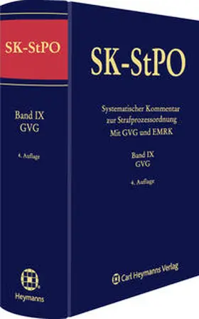 Wolter |  Systematischer Kommentar zur Strafprozessordnung (Mit GVG und EMRK) | Buch |  Sack Fachmedien