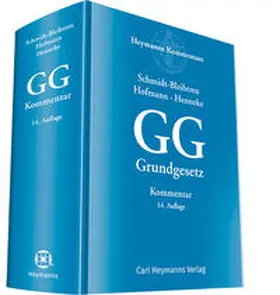 Schmidt-Bleibtreu / Hofmann / Henneke | GG - Grundgesetz | Buch | 978-3-452-28767-0 | www2.sack.de