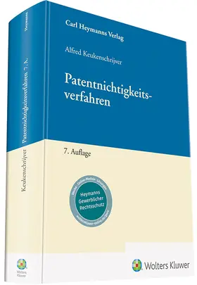 Keukenschrijver |  Patentnichtigkeitsverfahren | Buch |  Sack Fachmedien