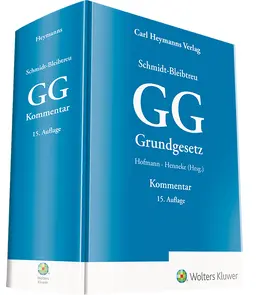 Schmidt-Bleibtreu |  GG - Grundgesetz | Buch |  Sack Fachmedien