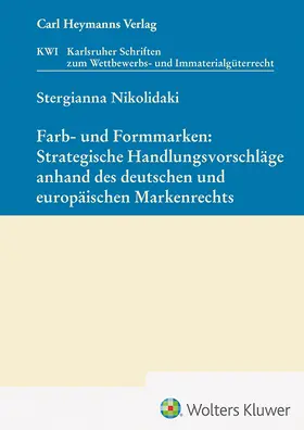 Nikolidaki |  Farb- und Formmarken | Buch |  Sack Fachmedien