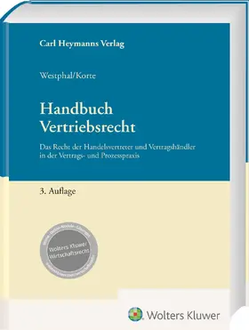Korte / Westphal |  Handbuch Vertriebsrecht | Buch |  Sack Fachmedien