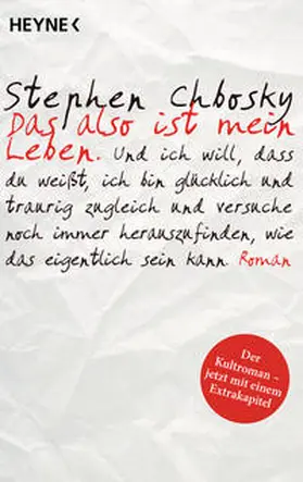 Chbosky | Das also ist mein Leben | Buch | 978-3-453-42589-7 | www2.sack.de