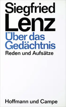 Lenz |  Über das Gedächtnis | Buch |  Sack Fachmedien